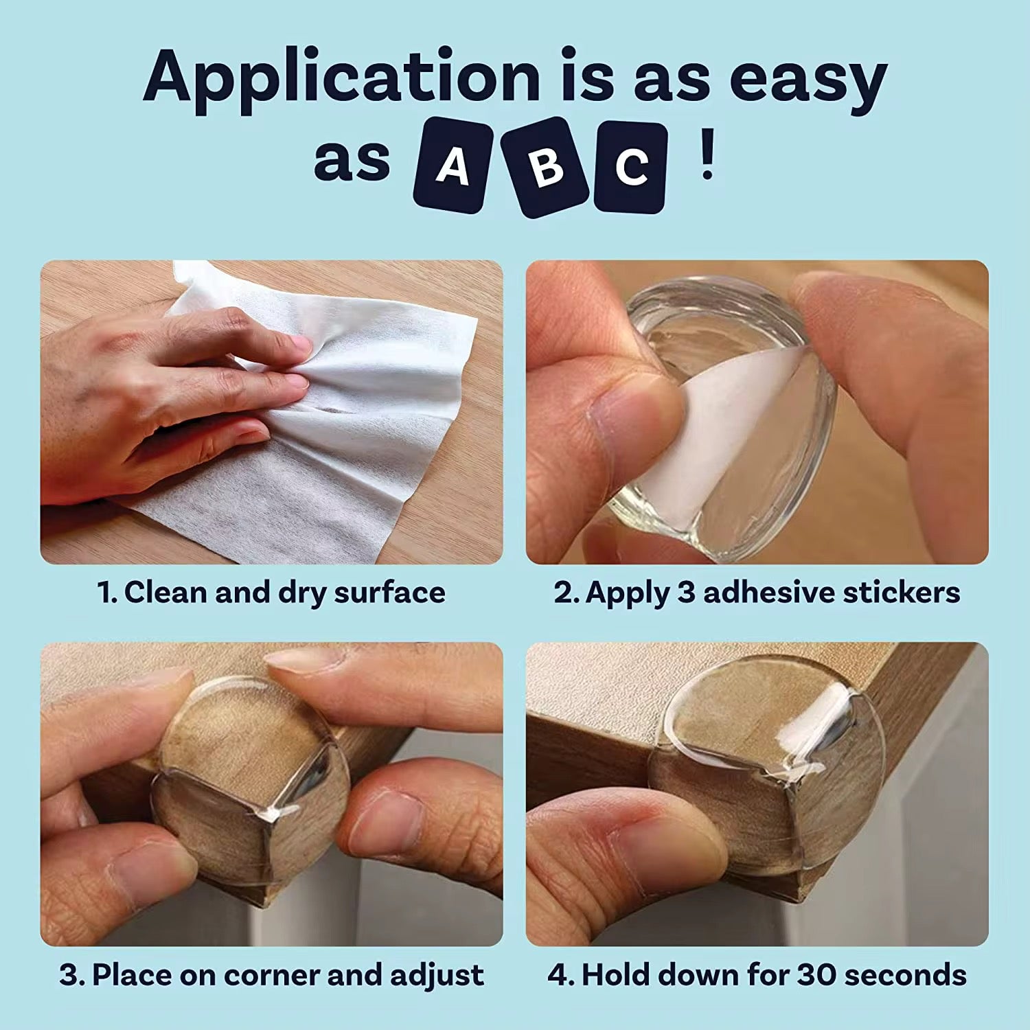 Corner Edge Guard - pack of 8