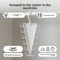 Multi-Hook Wardrobe Organizer